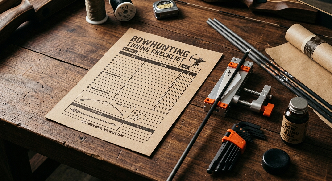 The Bowhunter's Tuning Checklist mockup